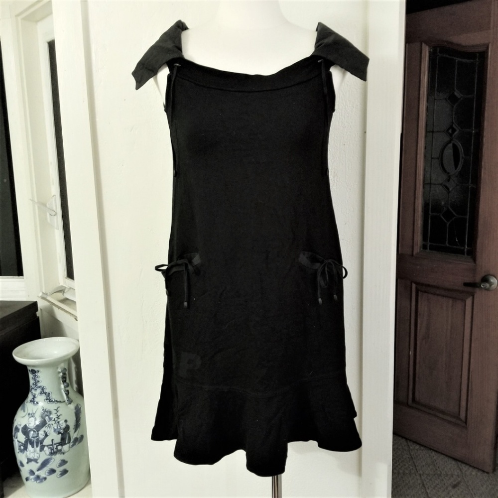 Cop Copine Goth Bat Wing Collar Dress